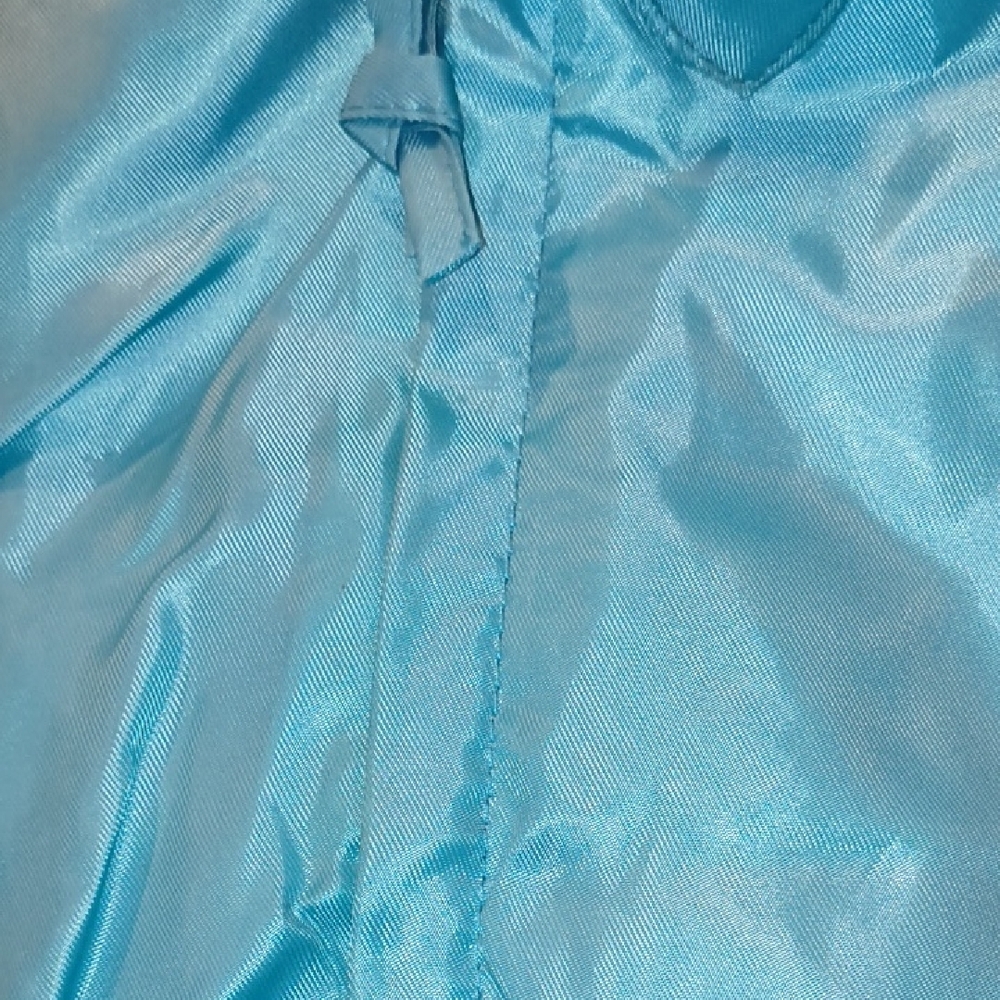 Expandable Two Tone Blue Tote Bag - Picture 3 of 5